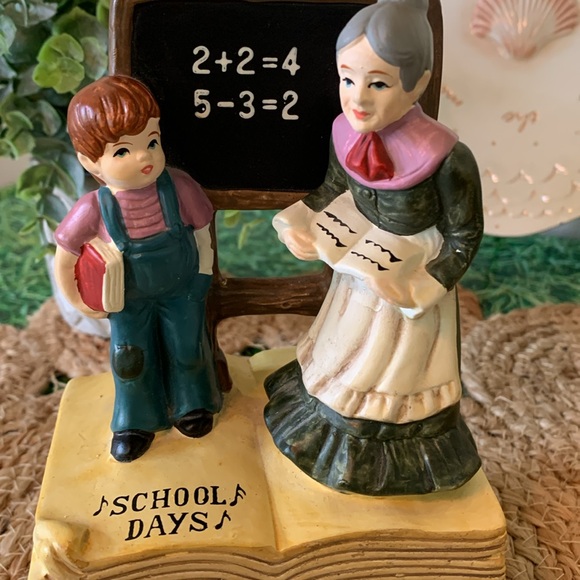 Vintage Albert E. Price music box “School days” 1974. EUC - Picture 3 of 12